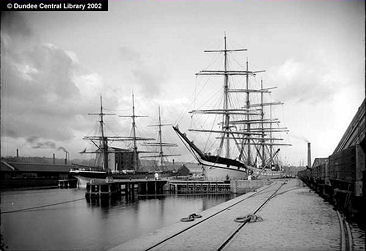 Alice A Leigh an iron hull four masted barque