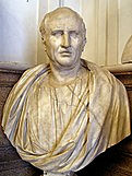 Roman orator Cicero 43 BC  (bust)