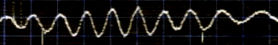 Chart trace of Cygnus A semi-diurnal interference